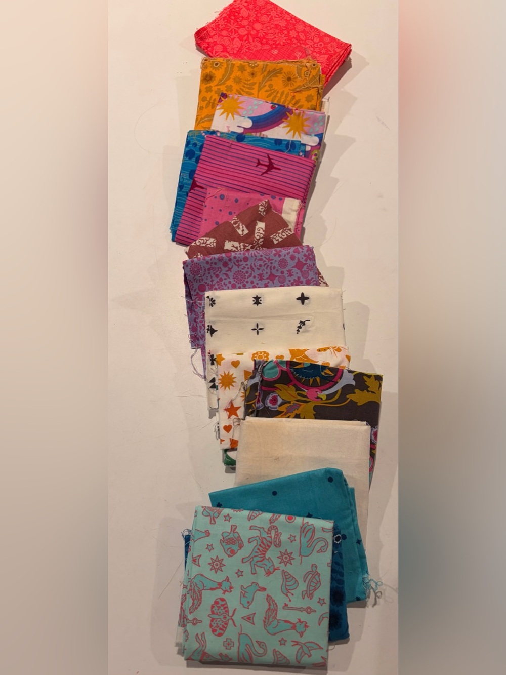 Alison Glass fabric scrap lot